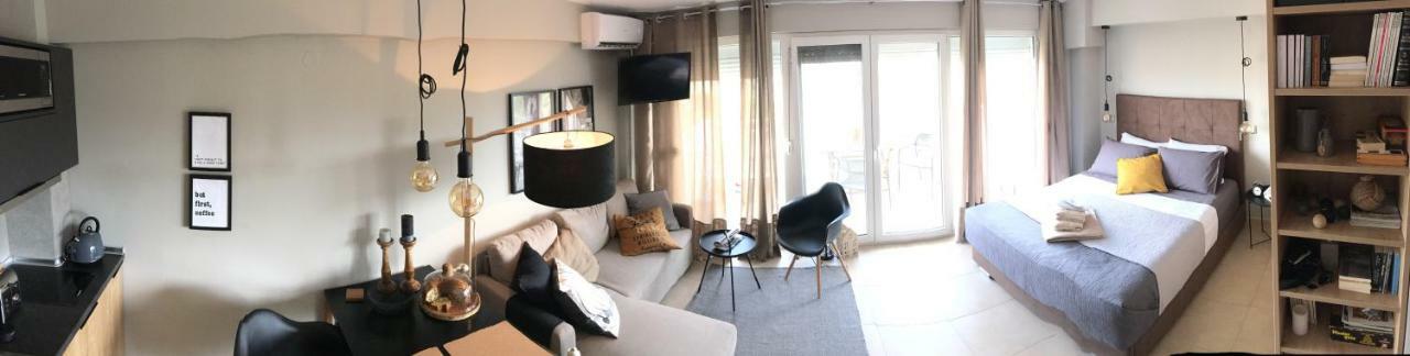 Great View Luxury Living-Metro Station Apartman Szaloniki Kültér fotó